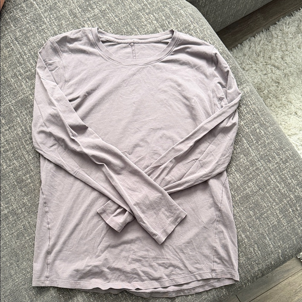 Lululemon purple Long Sleeve Top
